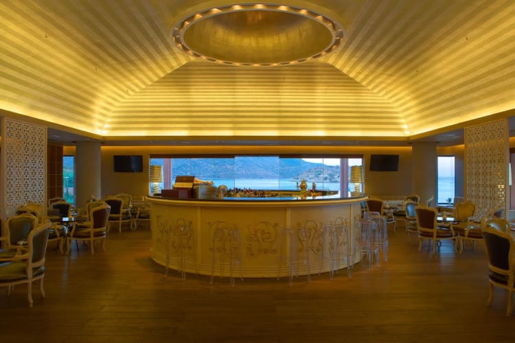 Main bar in reception